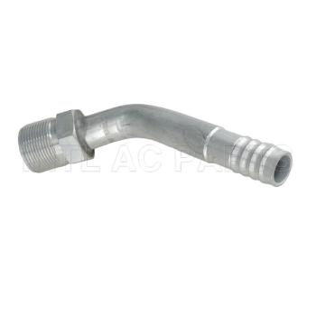 #12 R134a  45° Hose Barb Fittings Auminum Parts