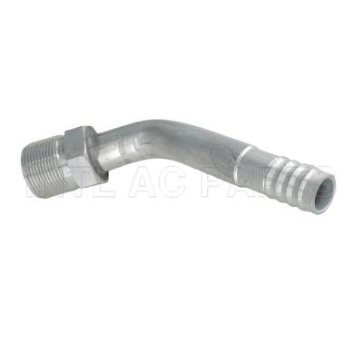 #12 R134a  45° Hose Barb Fittings Auminum Parts