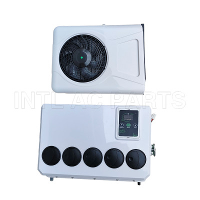 INTL-EA130W-1 parking auto air conditioner Backpack 5-hole internal unit  White 12V