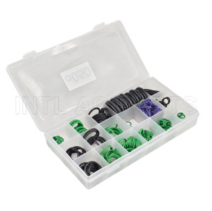 18 SIZE O-RING KIT CASE NBR PACKING WITH GREEN 265PCS