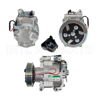 1007604853 STR08 5PK 118-122MM 12V Car AC Compresor for 2014-2018 Honda City  Lx 13738097T1 141215 3851-6000V7-AM 3881055AT01 3904-6000V7-AM E3904