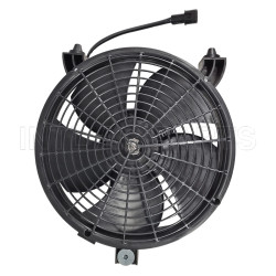 7812A280 MN123607 RC.550.218 CAR AUTO AC CONDENSER Electronic fan for Mitsubishi L200 2005- Sobre 2.5L 3.2L 3.5L