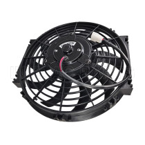10 inch 24V 120W squre frame with 8 crooked blade condenser fan