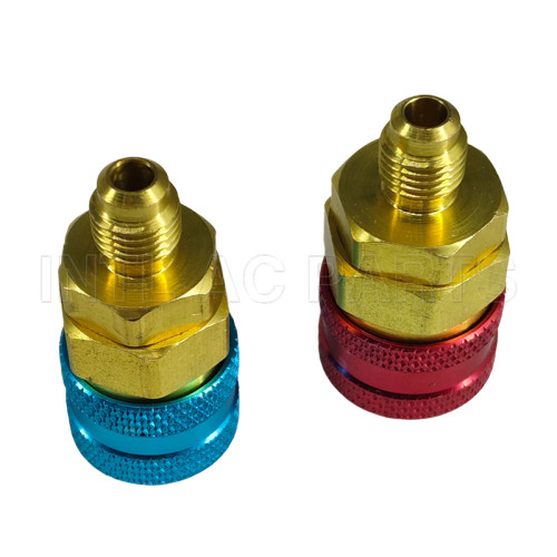 R134a straight column special conversion joint high and low pressure Adapter Coupler