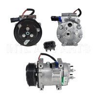031013 1410106 7H15 S-BODY 7PK 126MM 12V 4577 HEAD Auto Ac Compressor for Kenworth  Compressor Peterbilt  Compressor 2004577AM 98500 C2809