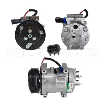 031013 1410106 7H15 S-BODY 7PK 126MM 12V 4577 HEAD Auto Ac Compressor for Kenworth  Compressor Peterbilt  Compressor 2004577AM 98500 C2809