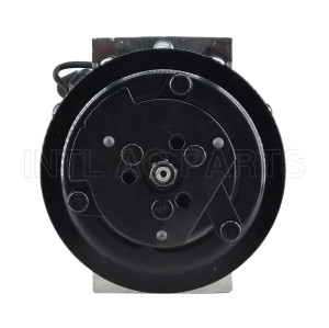 7H15 S-BODY 1A 135MM 24V MD HEAD HOR#1X14&1X1 Air Conditioning Compressor for CASE / IH – Compressor for Ford-New Holland B95 Backhoe  Compressor