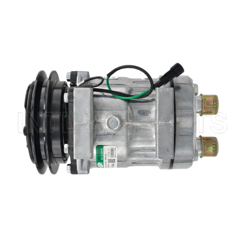 7H15 S-BODY 1A 135MM 24V MD HEAD HOR#1X14&1X1 Air Conditioning Compressor for CASE / IH – Compressor for Ford-New Holland B95 Backhoe Compressor