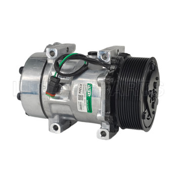 QP7H15-6258 RC.600.023 7H15 10PK 120MM 24V Auto A/C Compressor for scania 10-6078 1531196 2438100 2543574 320219G 575196 6249 6258 850410N 890945