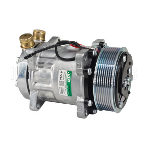 7H15 8 EAR 8PK 119MM 12V air conditioning a/c Compressor 03-3441 1101254 124351 330-3144 5413 7700734103 SD709-7548 SD7H15-7850 7701499840