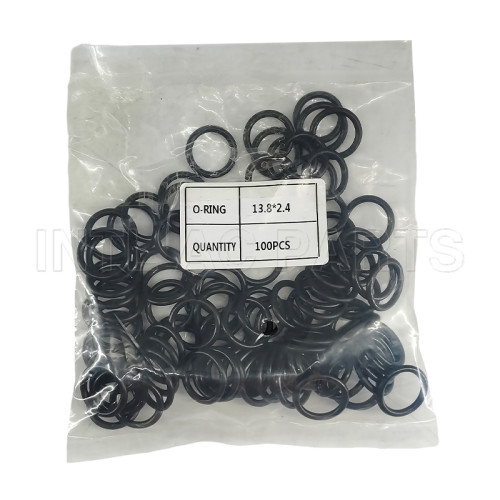 Universal O-ring NBR BLACK 13.8*2.4 O-ring Ac compressor O-ring Air conditioning O-ring