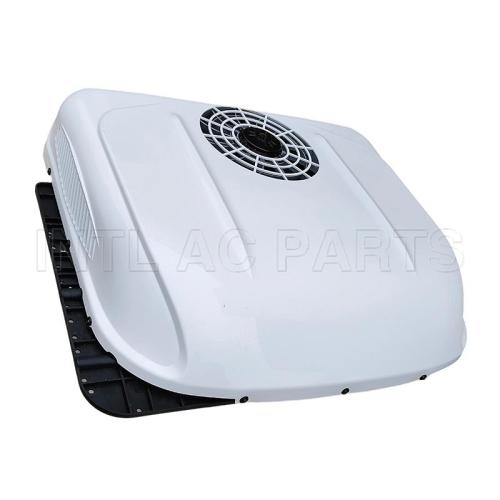 Top-mounted all-in-one car air conditioner electric truck heating and cooling car air conditioner New energy models Intelligent speed regulation white 12V