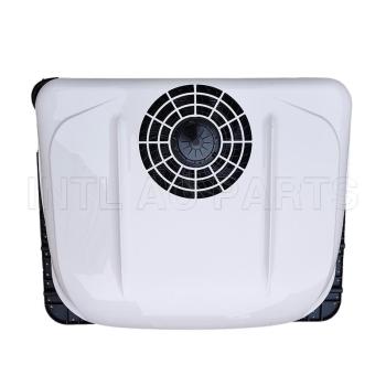 new energy model intelligent speed regulation white 24V top-mounted all-in-one car air conditioner electric truck heating and cooling car air conditioner