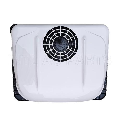 new energy model intelligent speed regulation white 24V top-mounted all-in-one car air conditioner electric truck heating and cooling car air conditioner