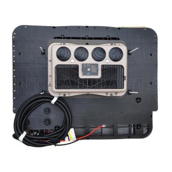 new energy model intelligent speed regulation white 24V top-mounted all-in-one car air conditioner electric truck heating and cooling car air conditioner