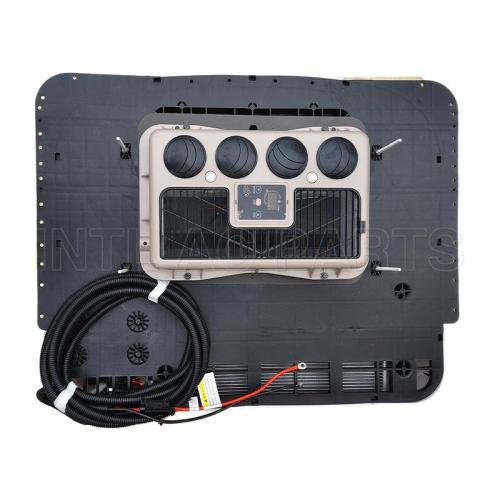 new energy model intelligent speed regulation white 24V top-mounted all-in-one car air conditioner electric truck heating and cooling car air conditioner