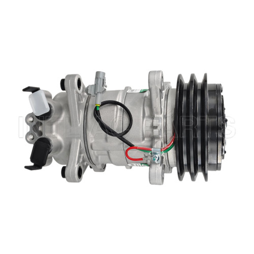 10S13C 2A 132MM 24V A/C Compressor for LIUGONG EXCAVATOR 850H 24V 49C9469