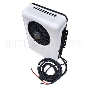 Backpack-style and Silent Standby White 12V parking air conditioner