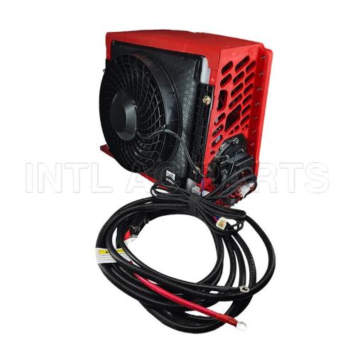 INTL-EA140-1 12V Parking air conditioner box-type outdoor unit with five-hole evaporator