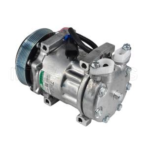 7H15 L-BODY 6PK 125MM 12V 4418-HEAD Auto AC Compressor for International (Navistar) Compressor CO2297CA PTAC54803 3004389 330-2162 157579 124498
