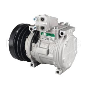 10PA15C 2PK 132MM 12V Car ac compressor for John Deere forage harvester 6010 series 6050 series 7000 series 108118 15027 203A87 437100-5060 447100-2990 AL78493 AZ44541