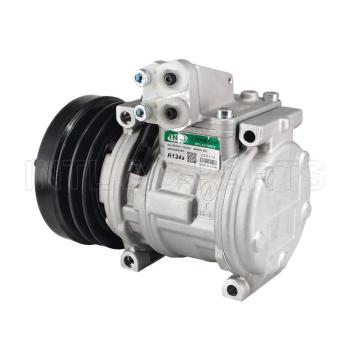 10PA15C 2PK 132MM 12V Car ac compressor for John Deere forage harvester 6010 series 6050 series 7000 series 108118 15027 203A87 437100-5060 447100-2990 AL78493 AZ44541