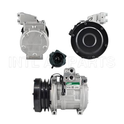10PA15C 2PK 132MM 12V Car ac compressor for John Deere forage harvester 6010 series 6050 series 7000 series 108118 15027 203A87 437100-5060 447100-2990 AL78493 AZ44541