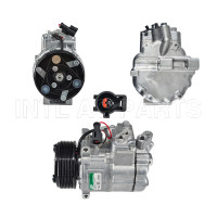 PXV16 8PK 110MM 12V auto AC Compressor for LAND ROVER RANGE ROVER III (L322) 2002-2012 JPB500220 JPB500221 LR012801 LR020449 PXV168639 7H4219D623AB 7H4219D623AC 11432 1201393