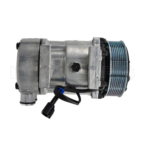 7H15 L-BODY 8PK 119MM 12V GQ HEAD ac compressor for Kenworth Compressor Peterbilt  Compressor 1000023163 47596000 14504042 2004042AM 5511278 F696001111 APBN83304073