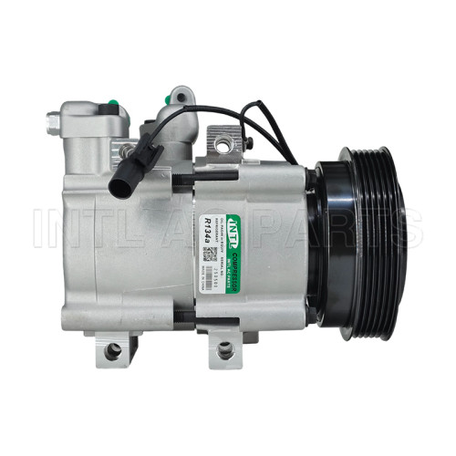 HS18 6PK 125MM 12V ROUND PLUG COMPARE XZC089 auto ac compressor for HYUNDAI TUCSON