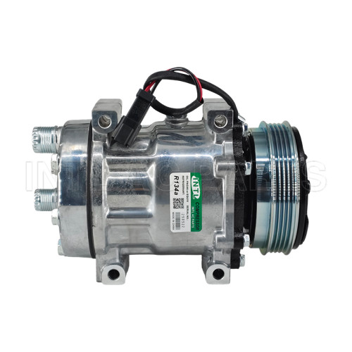 7H15 S-BODY 4PK 119MM 12V KG HEAD  HOR#3X4X7/8 Auto air conditioning AC Compressor for NEW HOLLANDT5000 82D0156250CA 82D0156250MA SD7H15-8279 351128071
