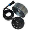 7H15 2012 Scania 12V Auto AC Clutch Assembly Silver Pulley