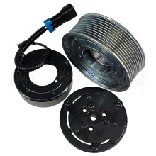 7H15 2012 Scania 12V Auto AC Clutch Assembly Silver Pulley
