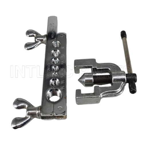 steel Auto ac CT-195A 45° boutique Flaring tool for expanding copper pipes, aluminum pipes, annealed thin-walled stainless steel pipes