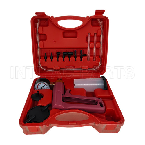 New Hand Held Vacuum Pump Tester Brake Bleeder Kit for Cars Motorcycles - Automotive Tools