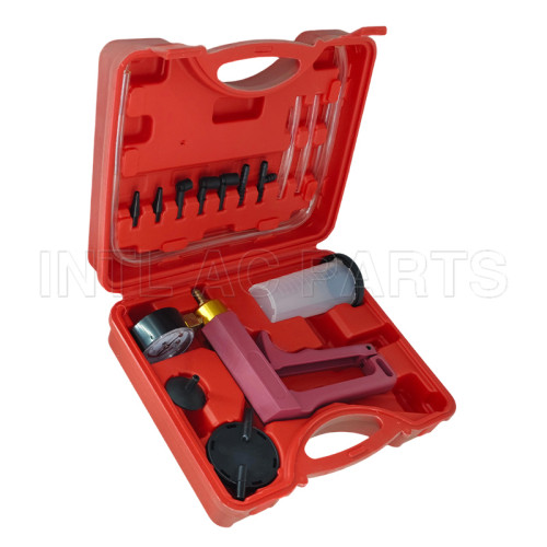 New Hand Held Vacuum Pump Tester Brake Bleeder Kit for Cars Motorcycles - Automotive Tools