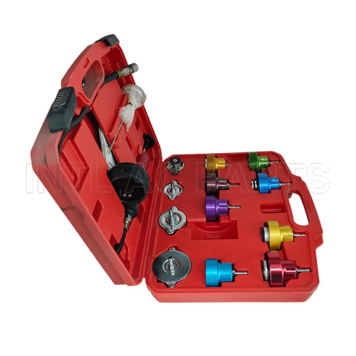 Universal Cooling System Radiator Pressure Tester Head Gasket Test Leak Detector