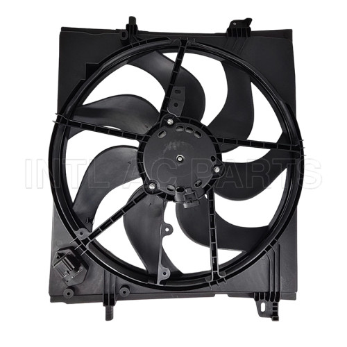 Car Auto AC Condenser Electronic fan for NISSAN QASHQAI II SUV 214814BEOB 214814EA0A 69422787010 696583 85946 DN7536 GA228502 078097N