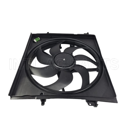 Car Auto AC Condenser Electronic fan for NISSAN QASHQAI II SUV 214814BEOB 214814EA0A 69422787010 696583 85946 DN7536 GA228502 078097N