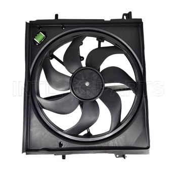 Car Auto AC Condenser Electronic fan for NISSAN QASHQAI II SUV 214814BEOB 214814EA0A 69422787010 696583 85946 DN7536 GA228502 078097N