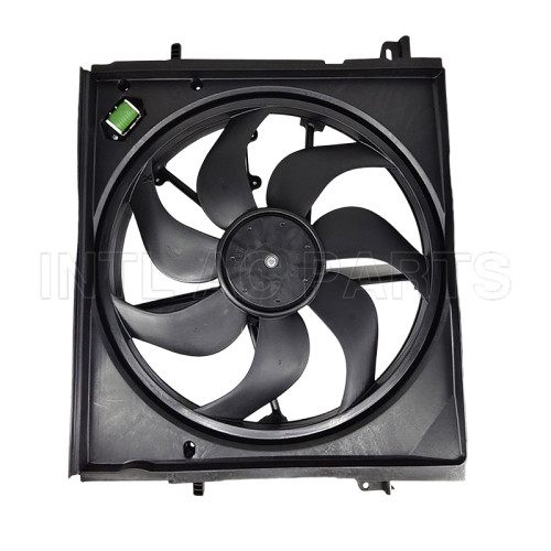 Car Auto AC Condenser Electronic fan for NISSAN QASHQAI II SUV 214814BEOB 214814EA0A 69422787010 696583 85946 DN7536 GA228502 078097N