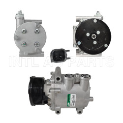 SCROLL 8PK 109MM 12V AC Compressor for 2003 Ford E-350 E450 7.3L CO 102581AC TEM255300 5512239 2011517AM 638736 6512239 140189