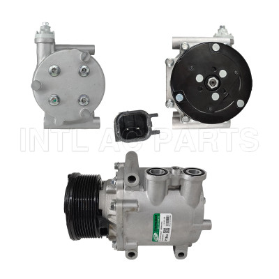 SCROLL 8PK 109MM 12V AC Compressor for 2003 Ford E-350 E450 7.3L CO 102581AC TEM255300 5512239 2011517AM 638736 6512239 140189