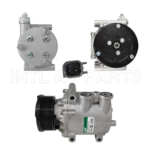 SCROLL 8PK 109MM 12V AC Compressor for 2003 Ford E-350 E450 7.3L CO 102581AC TEM255300 5512239 2011517AM 638736 6512239 140189