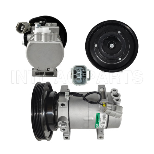 TV12C 5GV, 150mm 12V AC air conditioning Compressor for Toyota Coralla 2.0D 1997-2005 447300-1010 447300-1390 88320-1A360 88320-1A370 88410-1A150 10-2135 442500-2550