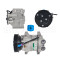 V5 6PK 24V air conditioning compressor for FAW HANWEI