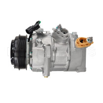 7SAS17C 5PK 110-115MM 12V AUTO AC COMPRESSOR for 2021-2023 Ford F-150 ML3H19D629ABML3H19D629ACML3H19D629AD ML3Z19703B ML3Z19703G 141974NIP CO 11889C