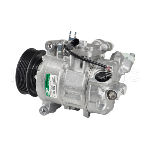 Denso 6SEU14C Auto Ac Compressor Audi Q7 A8 VW Touareg Bj 2006- 4E0260805BC 4E0260805AQ