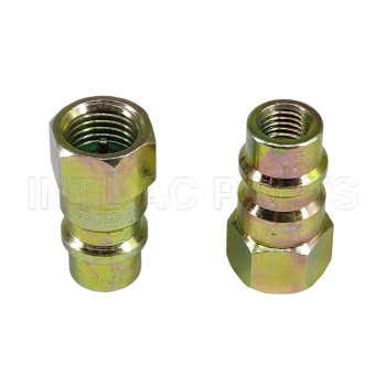 7/16-20NF R12/R134a Auto air conditioner Aluminum valve seat hose fittings