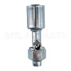 #10 Straight O-RING Iron joint with iron jacket R134a high & low pressure valve auto air conditioning hose fitting